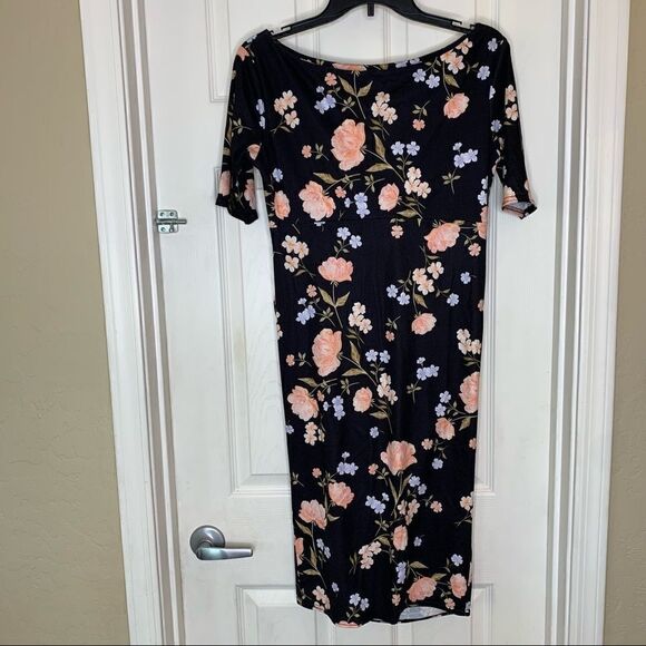 ASOS Floral Maternity Dress Size 6 - Picture 6 of 10